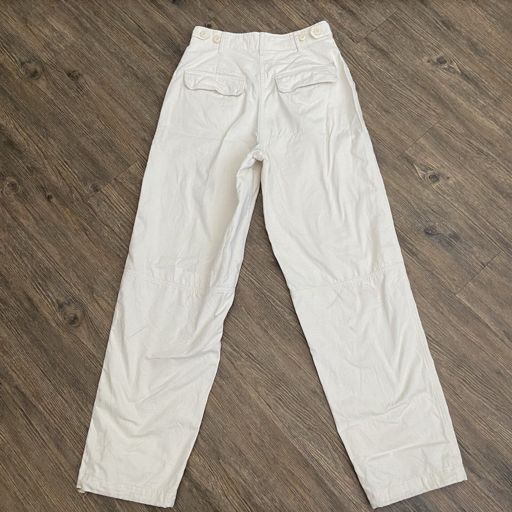Kith High‎ Rise Utility Chino Straight Leg Cream Pants Size 27 - Picture 10 of 10